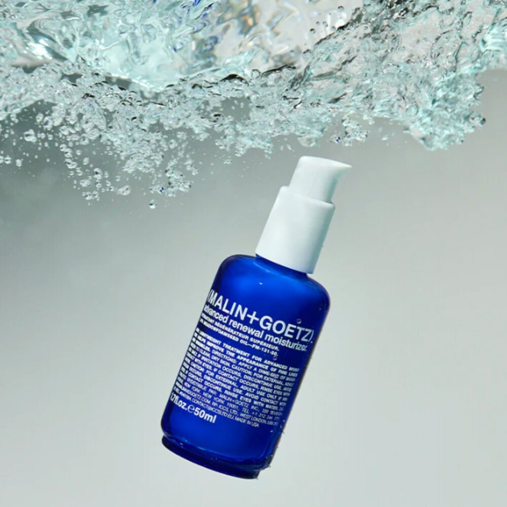 NIB MALIN + GOETZ Advanced Renewal Moisturizer Full Size Retail Price $76.00